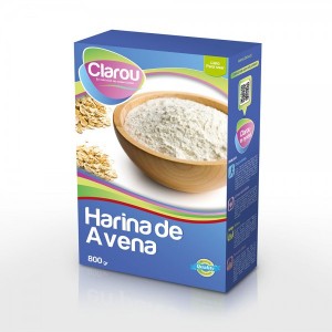 Clarou farinha de aveia 800g