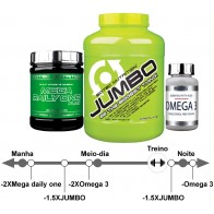 Pak aumento de massa muscular Nutribasico ectomorfo dos 20 aos 40anos		 	