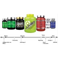 Pak aumento de massa muscular NutriTop ectomorfo 20 aos 40anos		